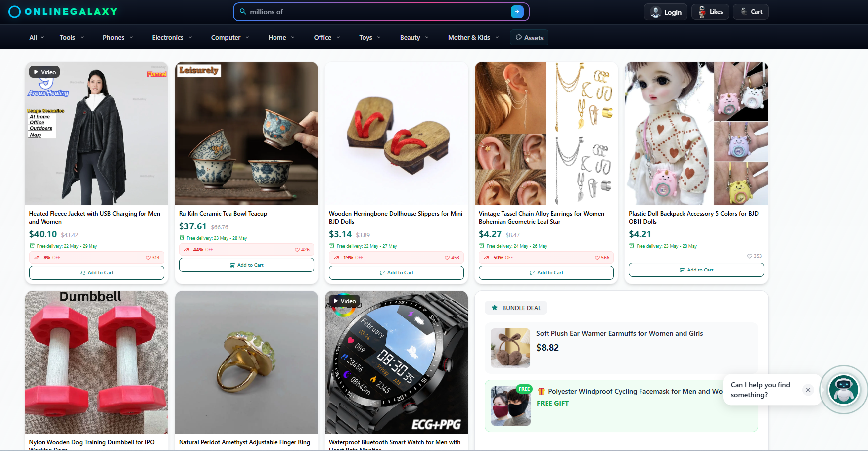 Online Galaxy - Ecommerce platform